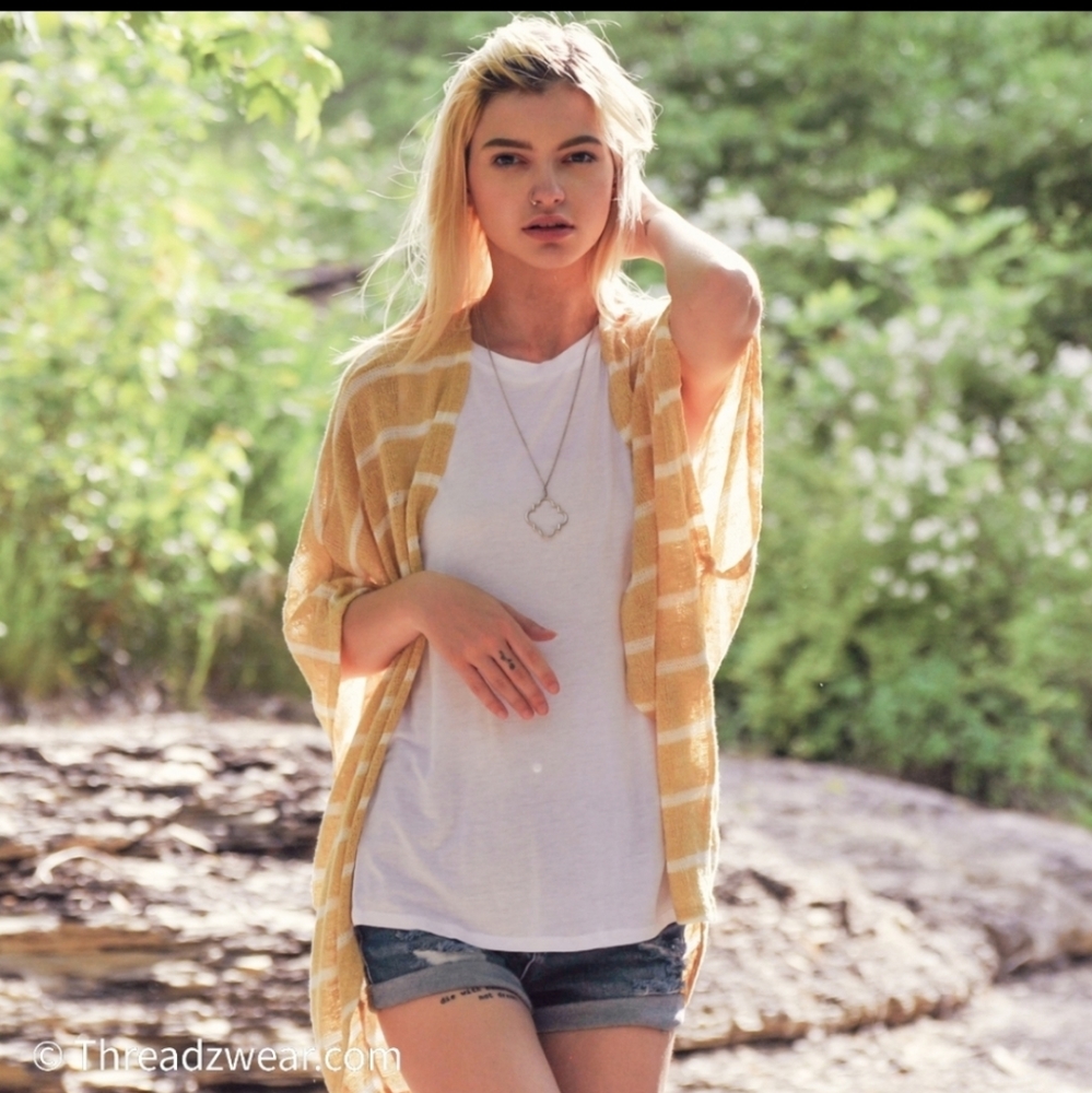 NWT Slub Knit Cardigan - Picture 4 of 5